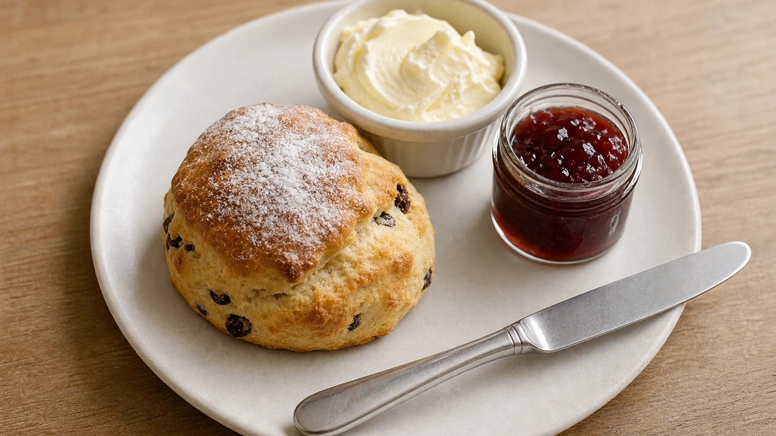 Unbranded tea room demo visual for Artisan Tea Room